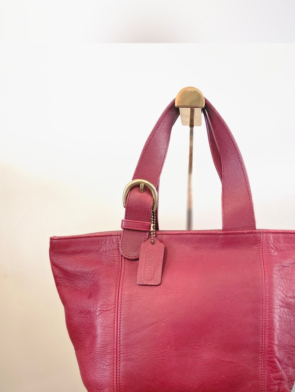Coach Vintage Waverly Tote 4133 Glove-tanned Leather 1996 RARE